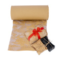 Free Sample Recyclable Size 38Cm*200M Bamboo Wrapper  Packaging Wrapping  Kraft Paper Honeycomb Wrap